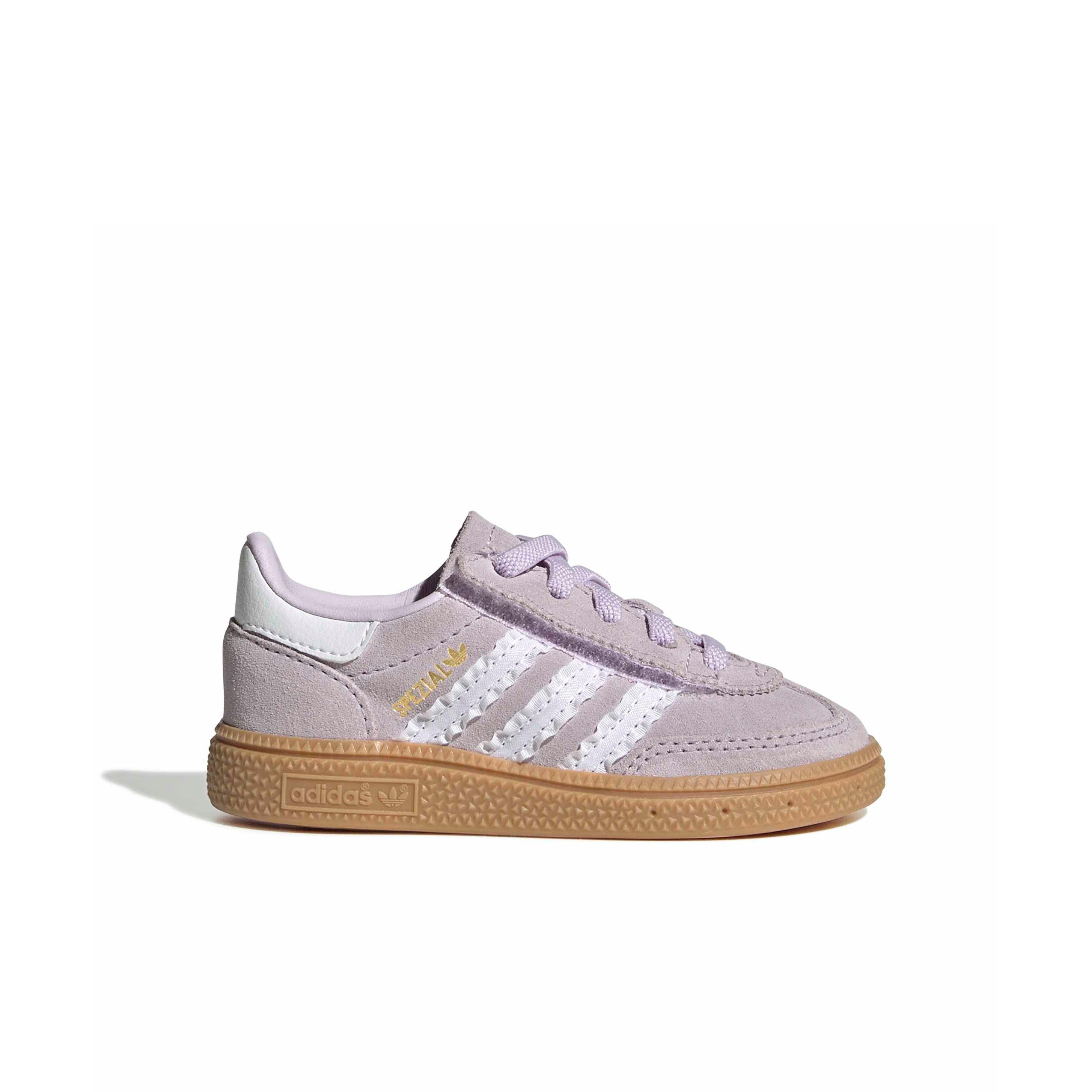 adidas Originals Handball Spezial CCEL "Ice Lavender/Ftwr White/Gum 3" Infant Girls' Shoe - LAVENDER/WHITE/GUM